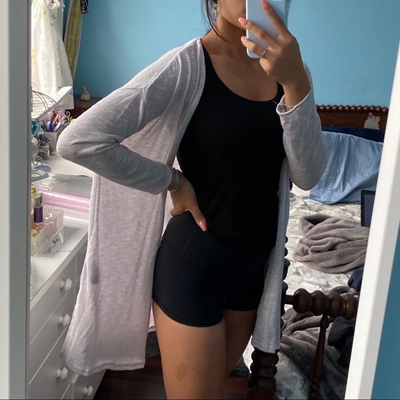 rose long H&M cardigan - Picture 5 of 7